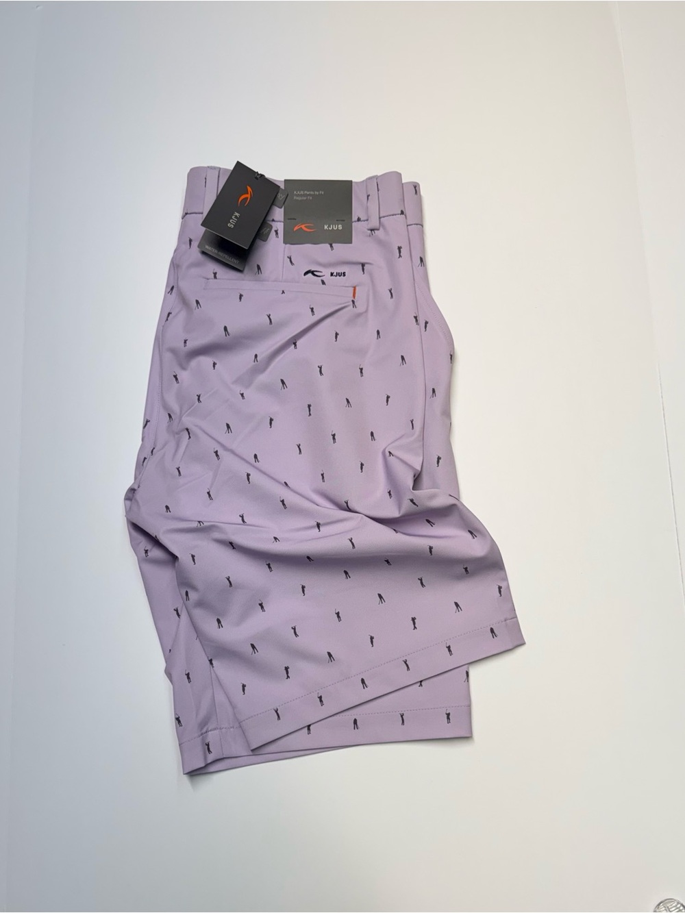 KJUS  Iver Printed 10" Golf Shorts Men’s Size W34 Regular Fit All Over Print NWT